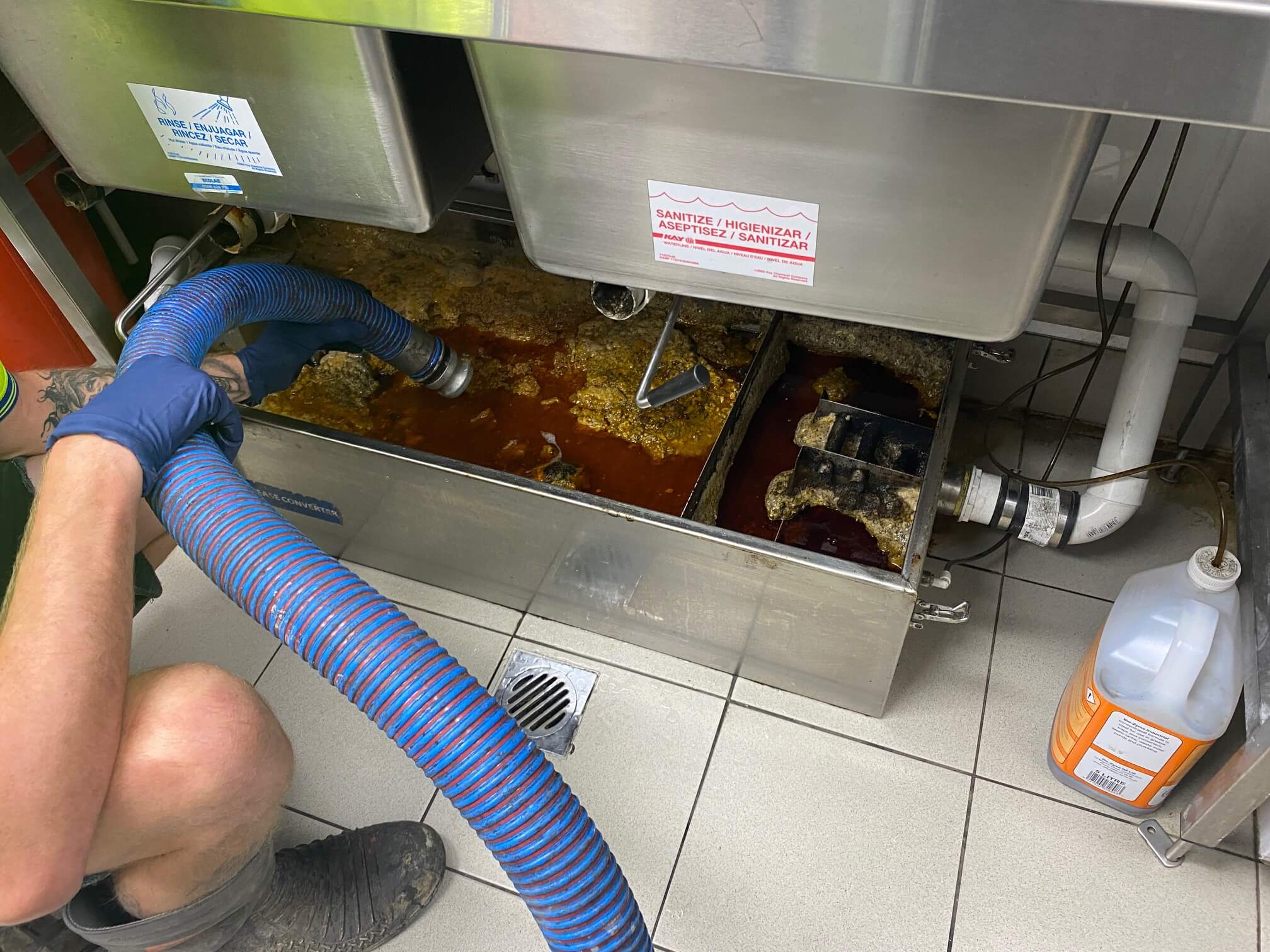 Grease Trap Cleaning in Highland